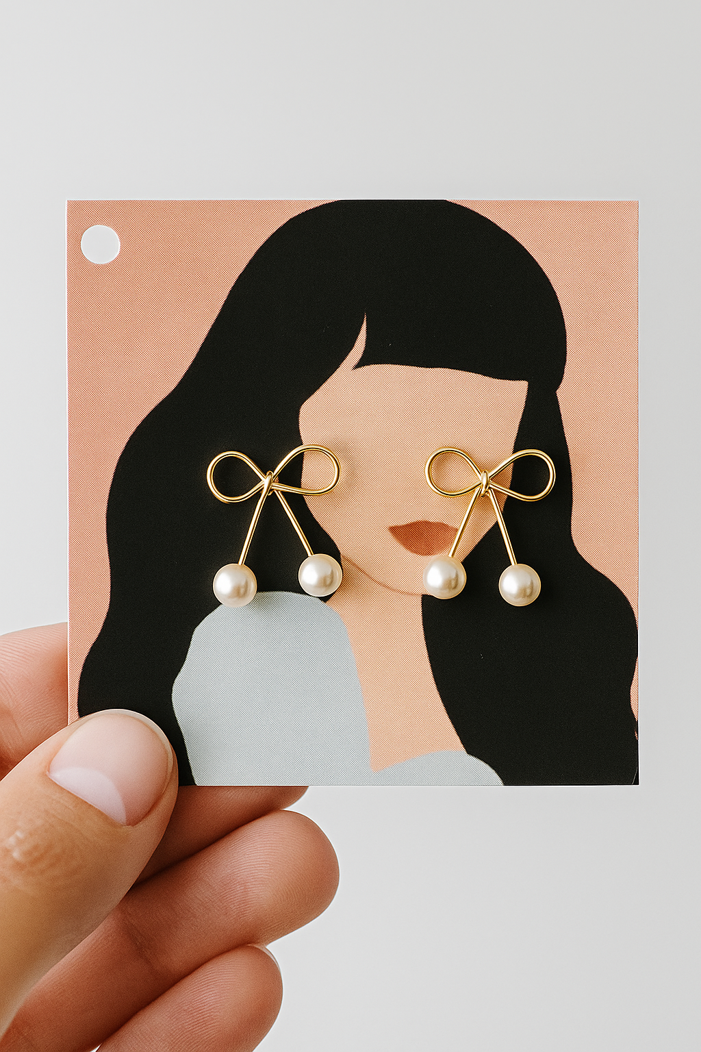 Bow earrings